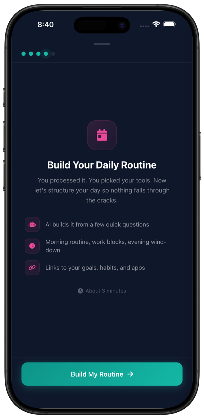 Build Your Routine