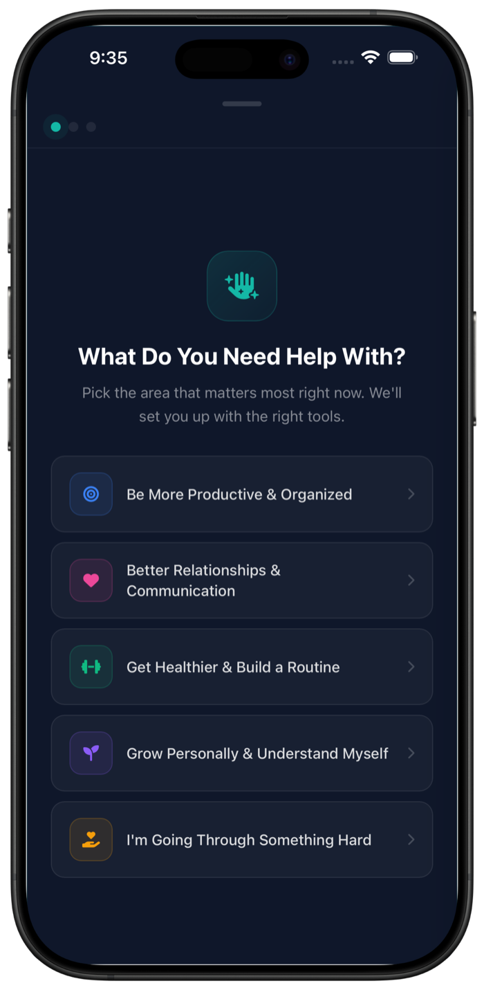 What Do You Need Help With?